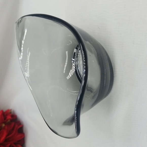 Rare Heisey Dawn Leaf Jelly Dish with Original Gift Box - Picture 9 of 16